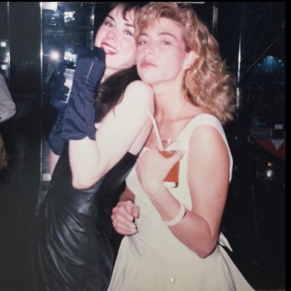 Sexy Leather Y2K Snap Front Dress - Picture 7 of 9